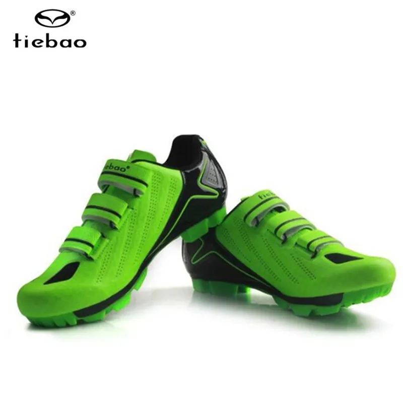 Tiebao cycling shoes sapatilha ciclismo mtb men sneakers women mountain bike shoes SPD pedals self-locking breathable riding