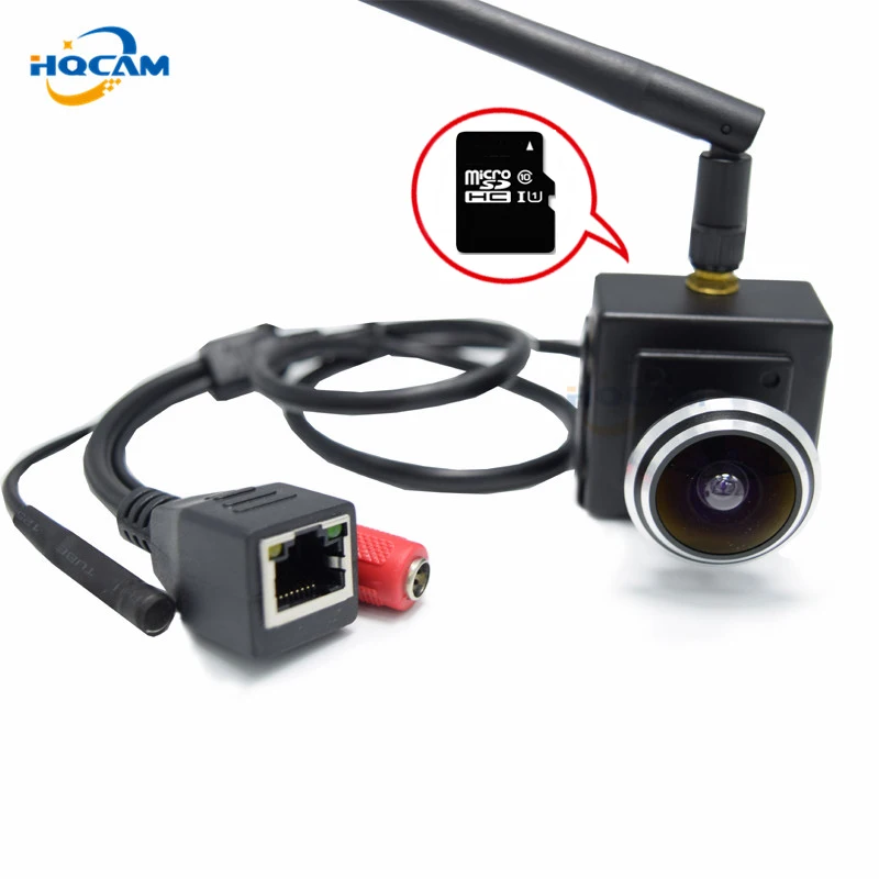 HQCAM 960P Audio wireless webcam mini ip camera Micro TF SD Camera