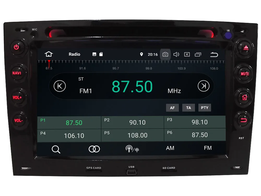 Cheap 7" Octa Core 4G Android 8.1 4GB RAM 64GB ROM BT Car DVD Player Radio Stereo Head Unit GPS Glonass For Renault Megane 2 2003-2010 4