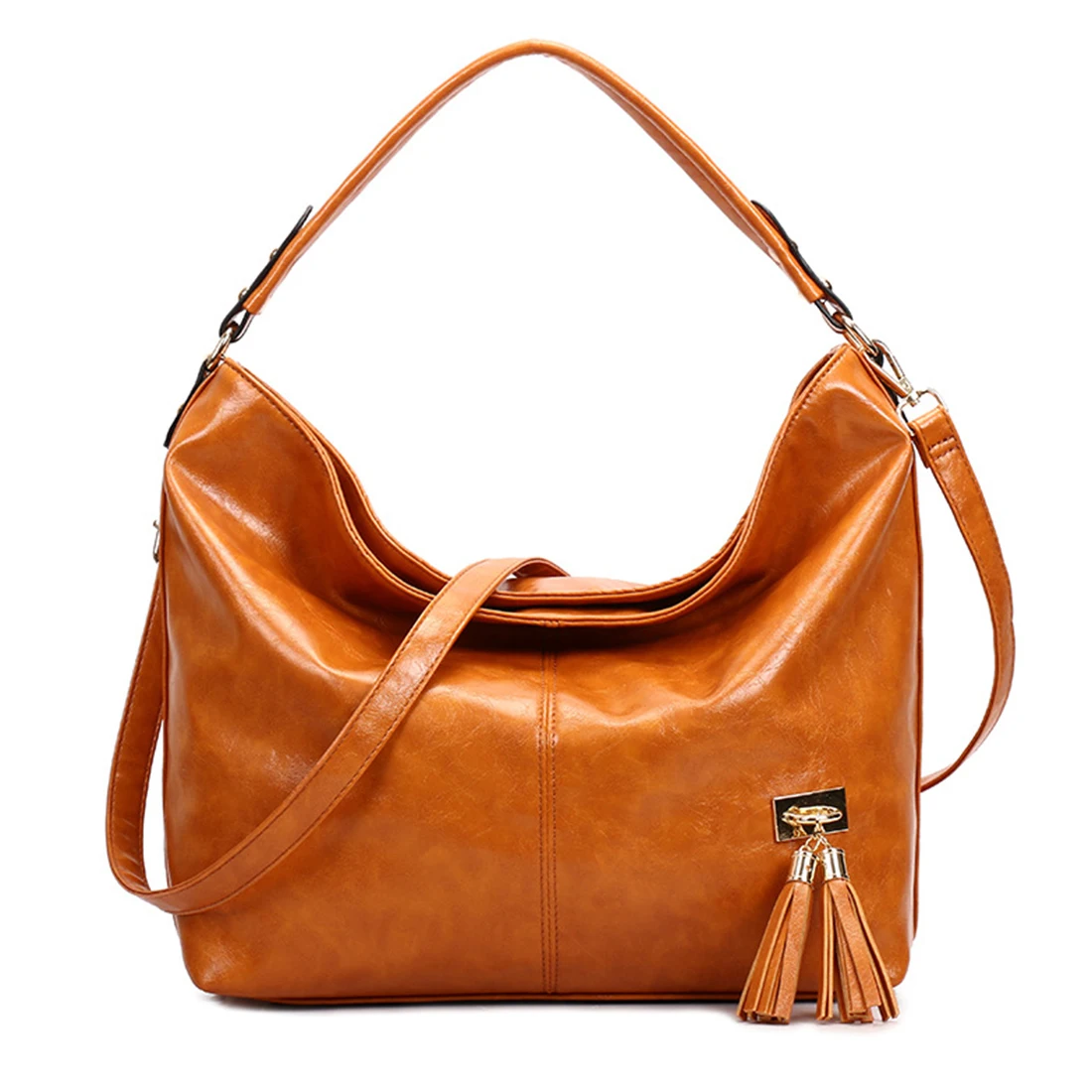 Buy 2017 New Fashion Soft PU Leather Tassel Women's