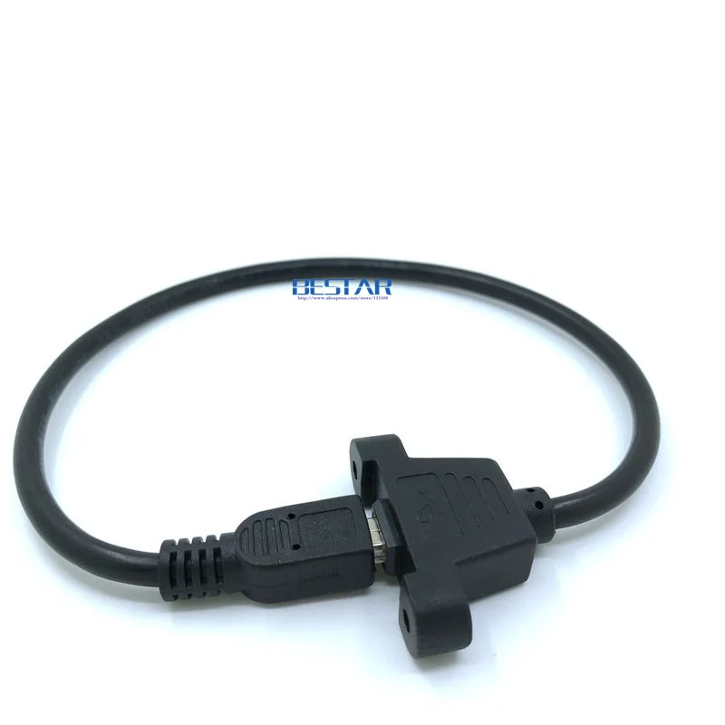 Мини usb 5pin мини 2 0 папа к Женский удлинитель кабель 30 см 50 с панельным креплением