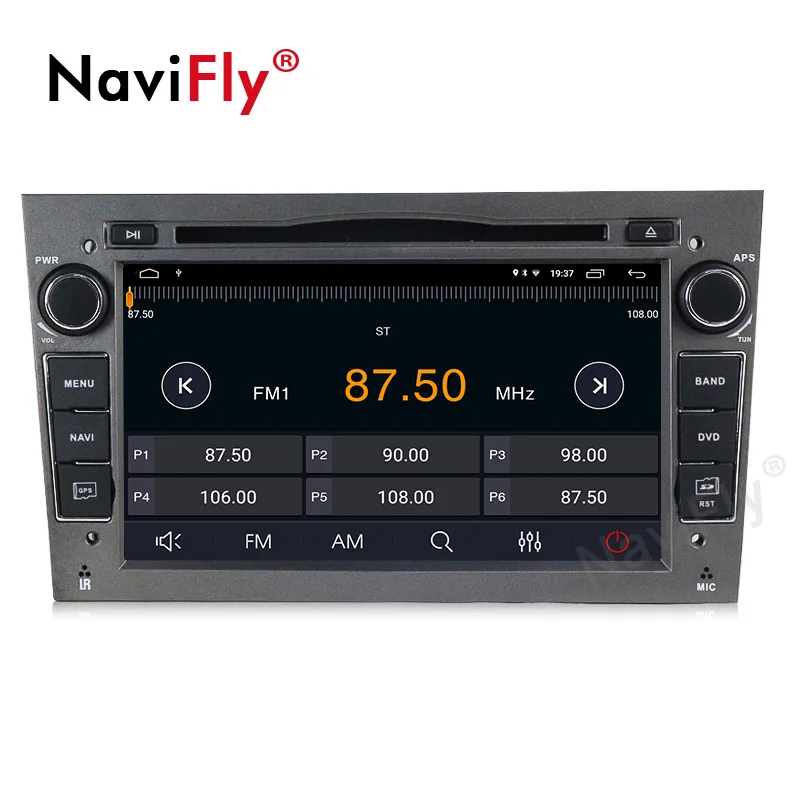 Top New! 2din Android 9.1 Car dvd radio GPS Navigation For Opel Astra Vectra Antara Zafira Corsa car Multimedia player BT WIFI RDS 2