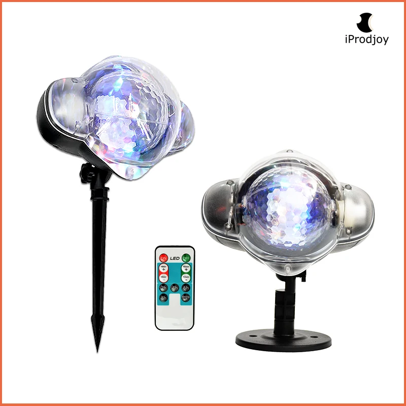 Мини Снежинка газон проектор Звезда водонепроницаемый Душ IP65 узоры DIY Led