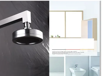 

rain shower Aluminum electroplating Round 4-inch pressurized small top-spray shower sprinkler head small flower shower washable