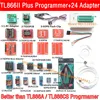 Программатор XGecu V10.22 TL866II Plus + 24 гнезда адаптера для замены USB EEPROM Universal minipro TL866CS TL866A nand программатор ► Фото 1/6
