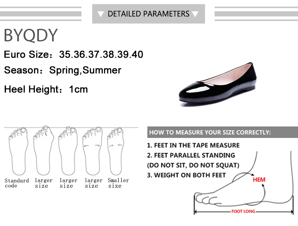 BYQDY/женские сандалии на плоской подошве без застежки; повседневная обувь; модные Лоферы Mary Jane; женские удобные туфли на плоской подошве с круглым носком размера плюс 34-48