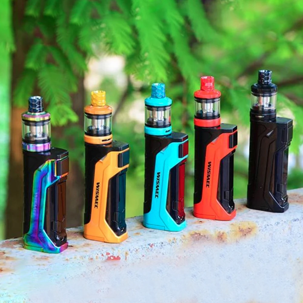 Оригинальный комплект Wismec CB 80 2 мл AMOR NS Pro Atmoizer Tank W/WS01 WS04 Coil Вт Box MOD Vape электронной