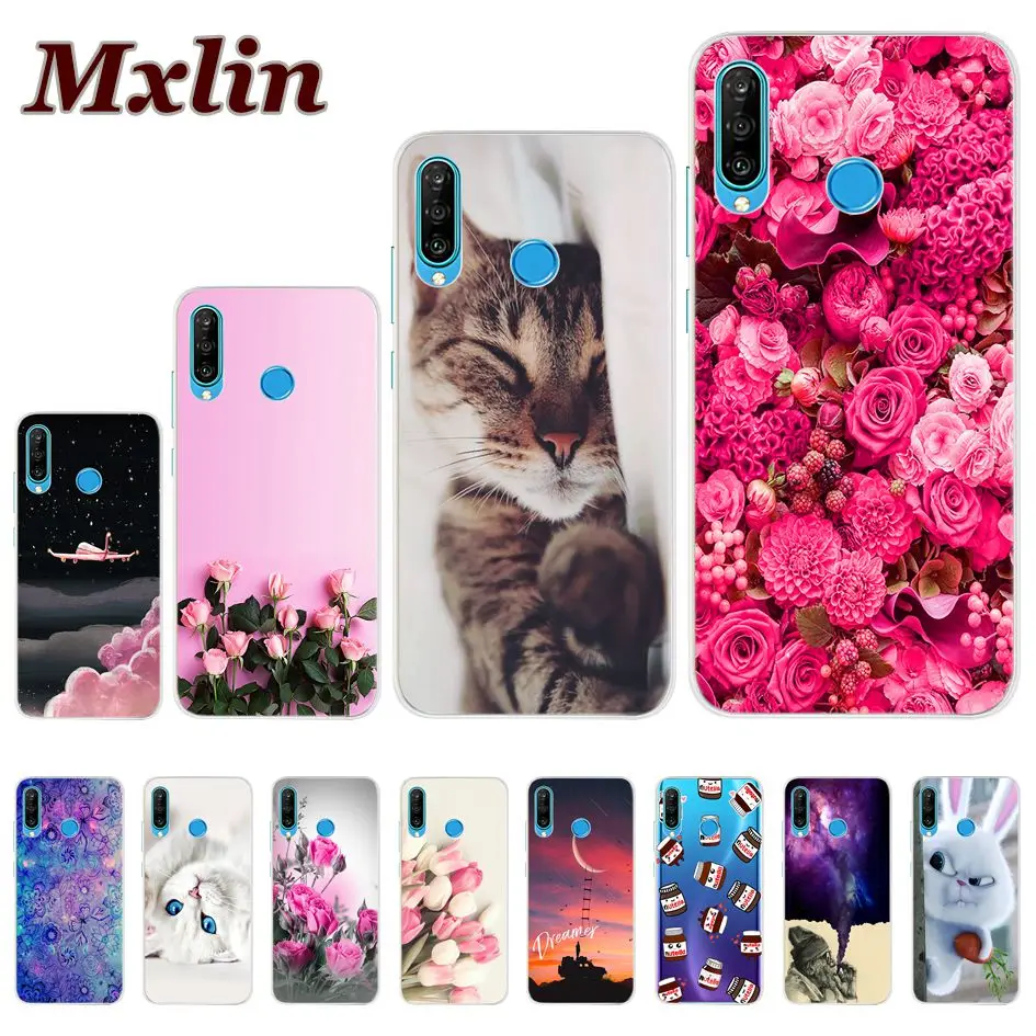 

Silicone Case For Huawei P30 Lite Case Cover 6.15 inch Soft TPU Phone Case For Huawei P 30 lite Bumper Cover For Huawei P30 lite