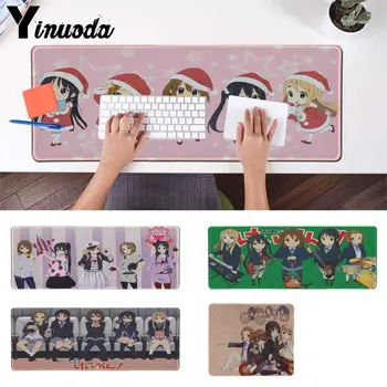 

Yinuoda Custom Skin K-On! DIY Design Pattern Gamer mousepad anime girls Large Thicken Comfy Rubber Gaming Mouse Pad desk mat