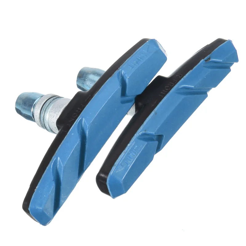 

High 1 Pair 70mm Bicycle Bike Brake Pads Blocks BMX Road MTB Hybrid Rubber V-Brake DOG88