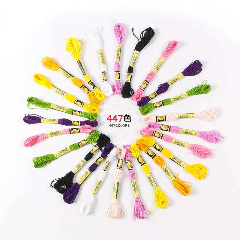 

Cross Stitch threads The two label cxc Style 10PCS Cross Stitch Cotton Embroidery Thread Floss Sewing Skeins Craft Colors 12-2