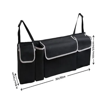 

New Car Trunk Organizer Backseat Storage Bag High Capacity Oxford Cloth Car Seat Back Organizers Interior Accessories