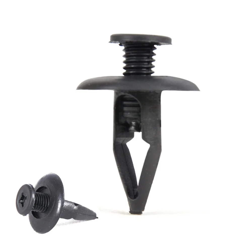 

CITALL 50Pcs Fastener Rivet Push-Type Retainer Fender Clips for Ford Mazda NA01-56-145 for Kia MNA01-56-145 Nissan 63844-01A00