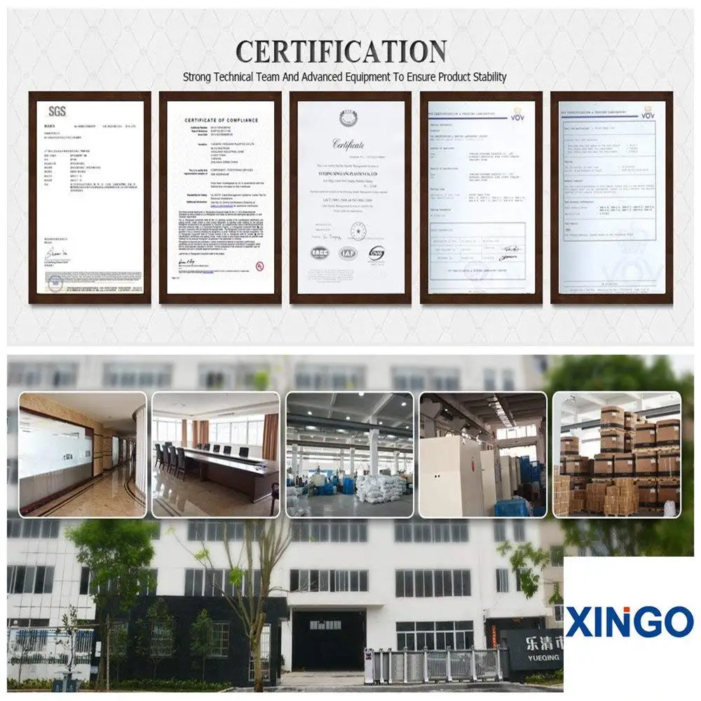 Нейлоновые кабельные стяжки Xingo 120 мм 1000 шт. пластиковые на молнии 18 фунтов UL RoHS