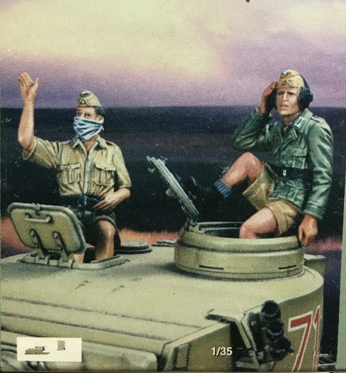 

1/35 Resin Figure Model Kit Unassambled Unpainted 00636(NO TANK)