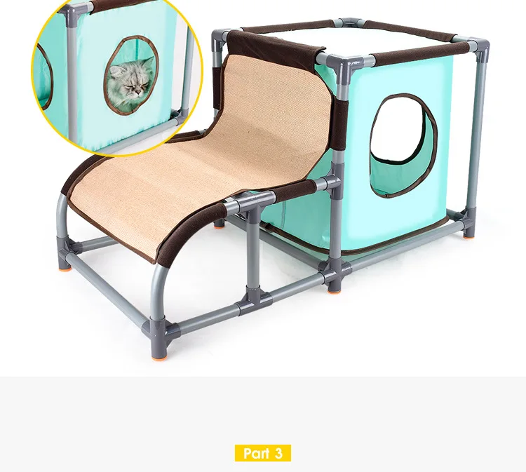 

cat scratching furniture combined type Oxford cat play house climbing post pet supplies for cat condos shelf dropshipping