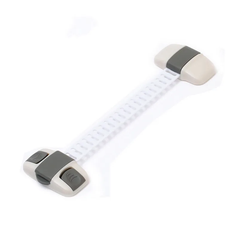 1 Pc Cabinet Lock Door Drawers Wardrobe Todder Kids Baby Safety Plastic ABS PE Toilet Refrigerator Lock ATRQ0469