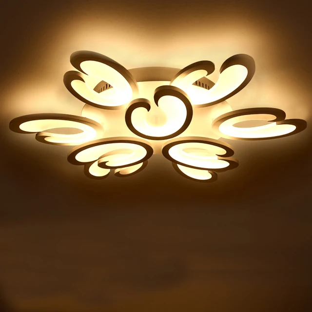 Korte woonkamer plafond lampen led slaapkamer acryl moderne lamp ... Korte woonkamer plafond lampen led slaapkamer acryl moderne lamp ...