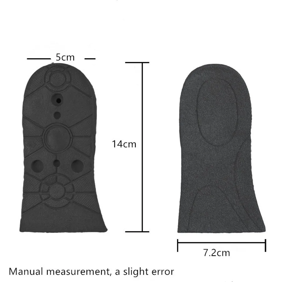 LUCYLEYTE 1 ПВХ/Силиконовый унисекс 1/2/3/6 см, визуально увеличивающие рост; зимние ботинки с Подушка с воздушной подушкой; Каблук незаметен Подушка под пятку