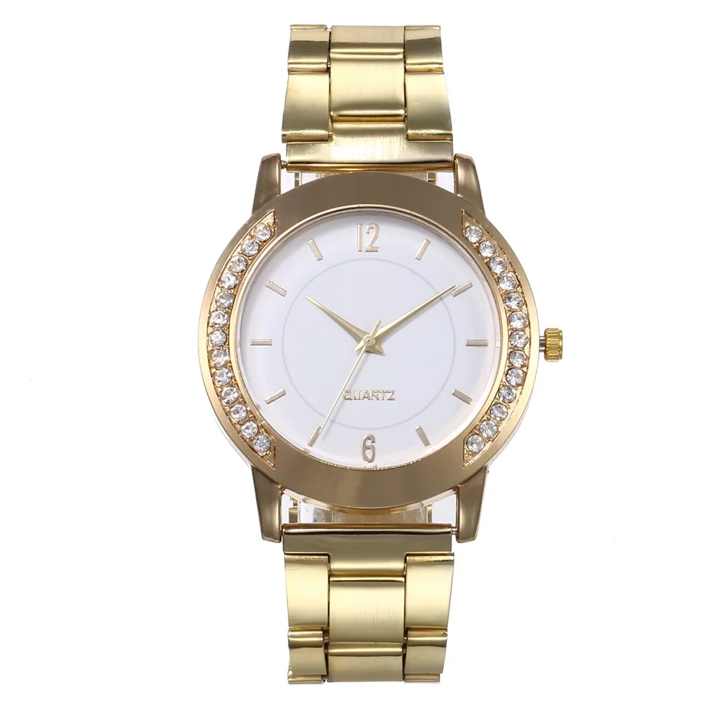 Женские часы от ведущего бренда, роскошные часы с золотым бриллиантом и кристальным браслетом, креативные кварцевые часы, женские часы, Relojes Mujer, дропшиппинг, Q52 - Цвет: B