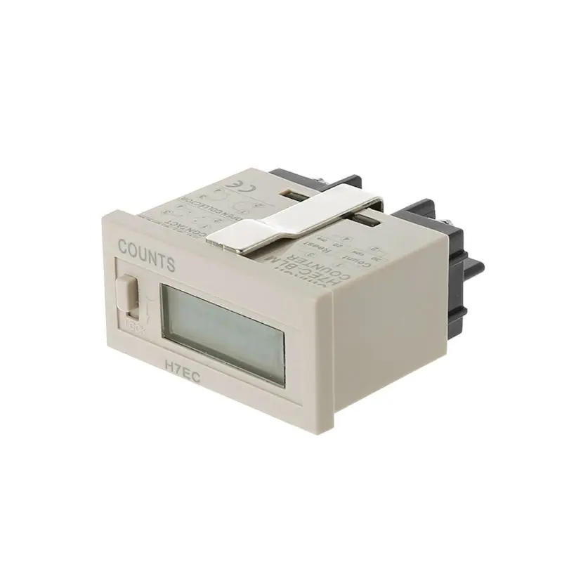 

New H7EC-6 Vending Digital Electronic Counter Count Hour Meter Omron Without Voltage