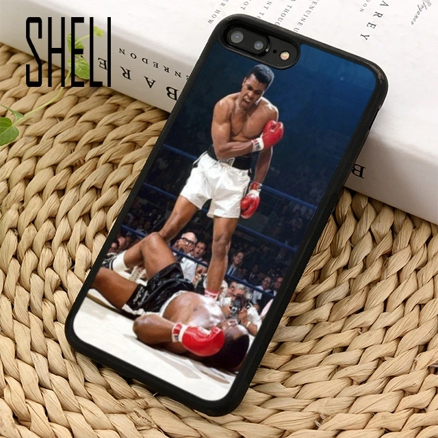 Чехол для телефона SHELI Muhammad Ali King of Boxing чехол iPhone 5 6s 7 8 plus 11 pro X XR XS Max Samsung Galaxy S7 edge S8 S9