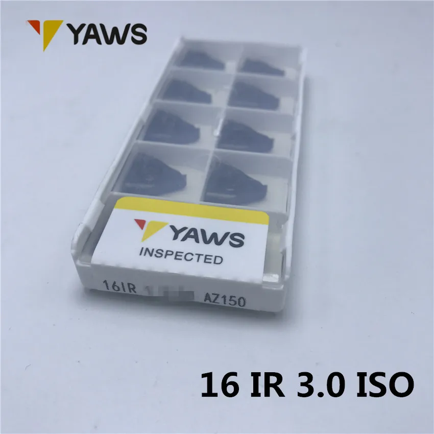 16 IR 3 0 ISO AZ150 резьбовые вставные инструменты резьбы Токарные Вставки для резьбовой