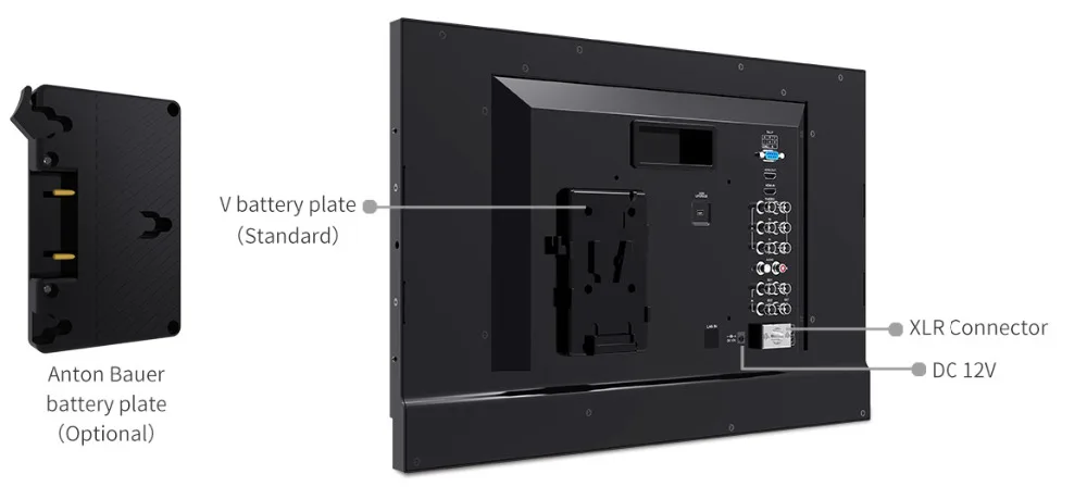 21.5 hassle-free power film monitor