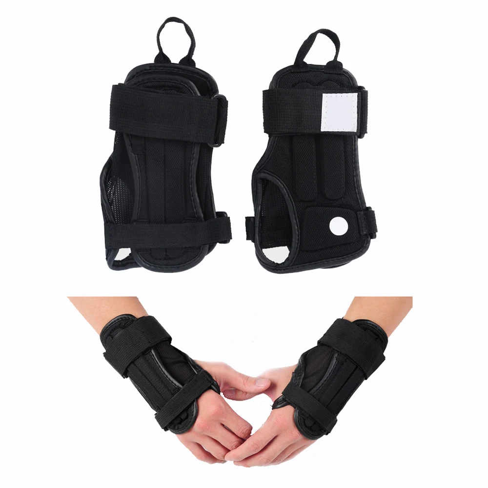 الرياضة في الهواء الطلق قفازات التزلج التزلج التزلج على الجليد والعتاد اليد حماة قفازات Armguard النخيل واقي المعصم