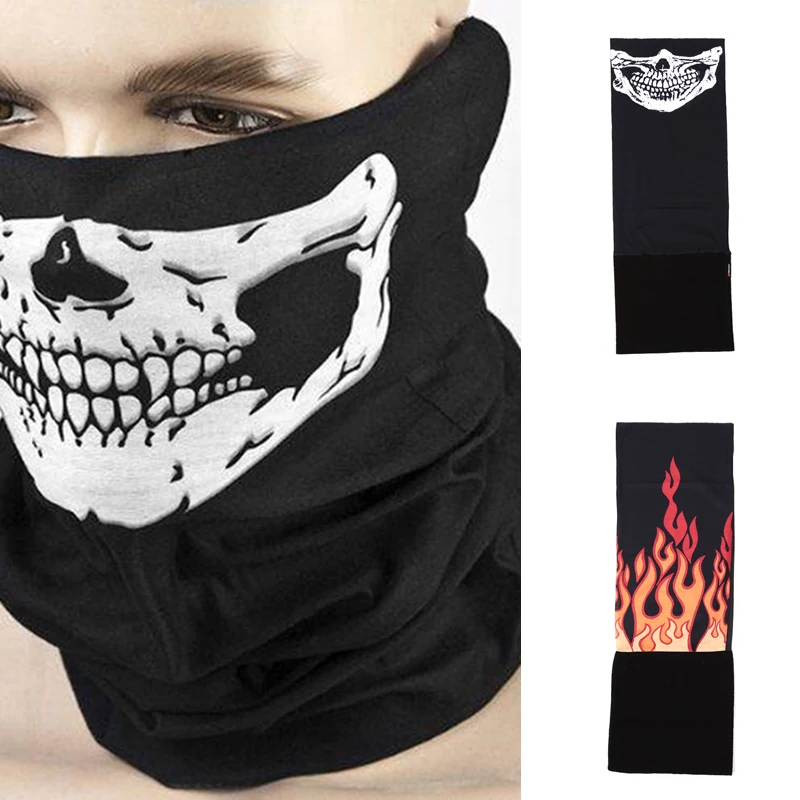 Черный Открытый спортивный практичный Флисовый Шарф многоцелевой Альпинизм головной убор шейный платок шарф для верховой езды маска