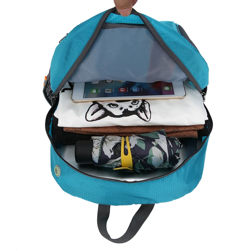 Легкий складной Сверхлегкий Водонепроницаемый рюкзак для женщин и мужчин, рюкзак 20л для путешествий, спорта на открытом воздухе, кемпинга, походов, сумка, рюкзак