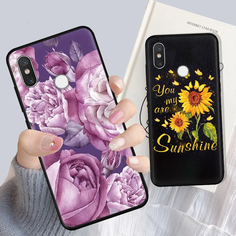 

Retro Flowers Cover For Xiaomi Redmi 5 Plus S2 4A 4X 5A 6A 6 Pro Note 7 6 5 3 Pro 7S 4 Global 4X 5A Mi 9 8 A2 Lite A1 Matte Case