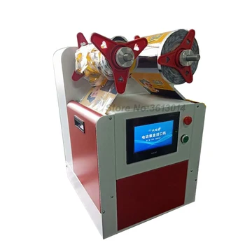 

Sealing film machine for Fast food lunch box plastic tray