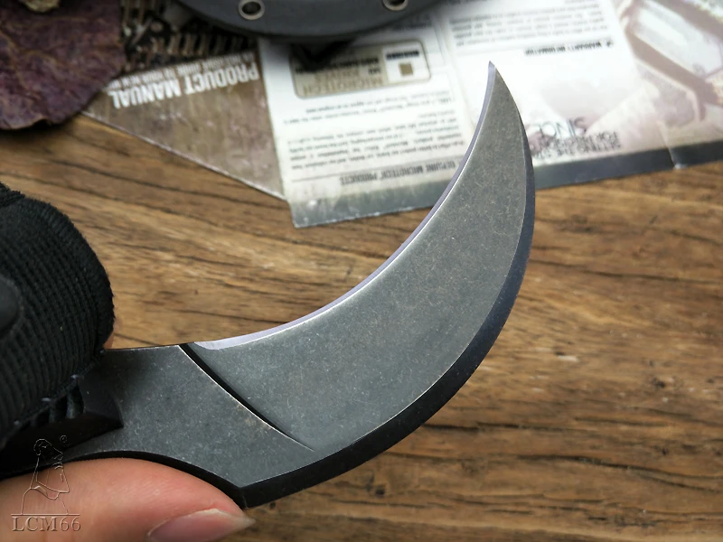 LCM66 тактика karambit Скорпион коготь нож открытый кемпинг джунгли выживания битва Фиксированным Лезвием Охотничьи ножи инструмент самообороны