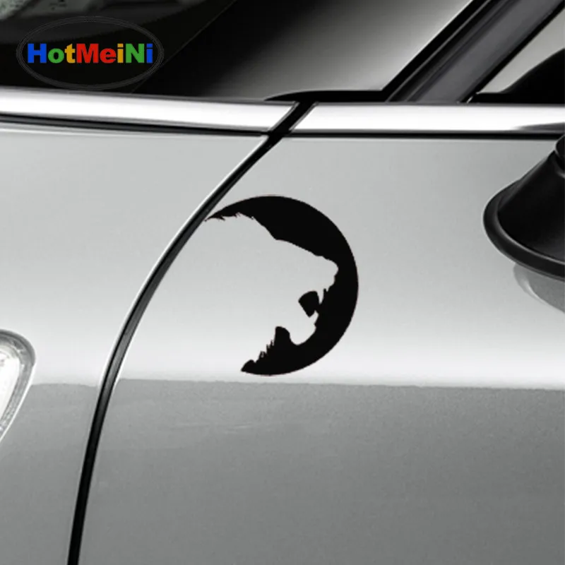 

HotMeiNi King Africa Ferocious Wild Animals Silhouette Lion Howl Car Sticker all smooth surface Car Decor Vinyl Decal 10 Colors