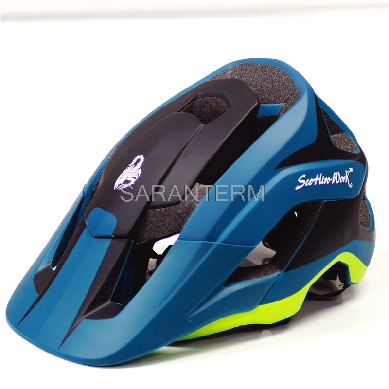 Мужской шлем для горного велосипеда Scohiro Mtb Cascos Ciclismo велосипедный CE сертификация