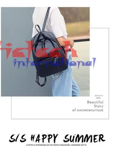 Rucksack Stücke Koreanische Durch Weichen Neue Ems 100 Oder Frauen Dhl Schultasche Freizeit Black Reiserucksack Schüler Tasche rxIT0qIzw