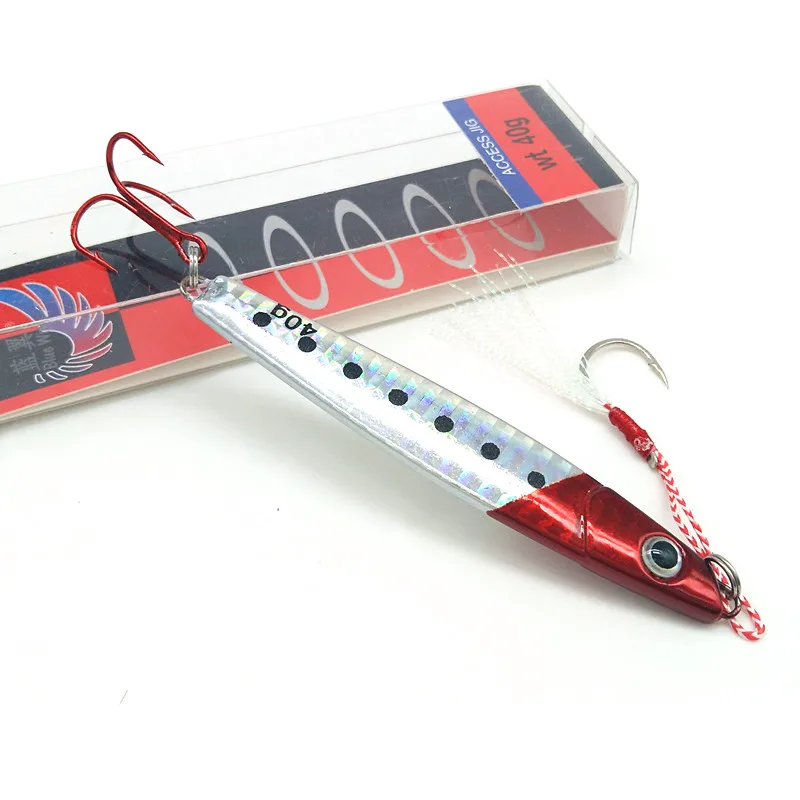 SHUNMIER 1 unids 25g 40g 60g Metal Jig Pesca señuelo Peche Pesca Jigging señuelos cebo duro aparejos pescado Isca Artificial Paillette SHUNMIER 1 unids 25g 40g 60g Metal Jig Pesca señuelo Peche Pesca Jigging señuelos cebo duro aparejos pescado Isca Artificial Paillette