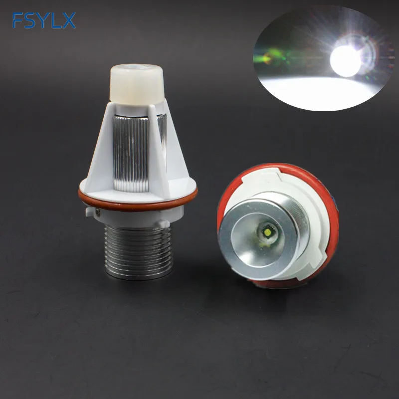 2 шт. светодиодные габаритные огни 10 Вт для BMW E39 E60|led marker|led halo ringse65 e66 |