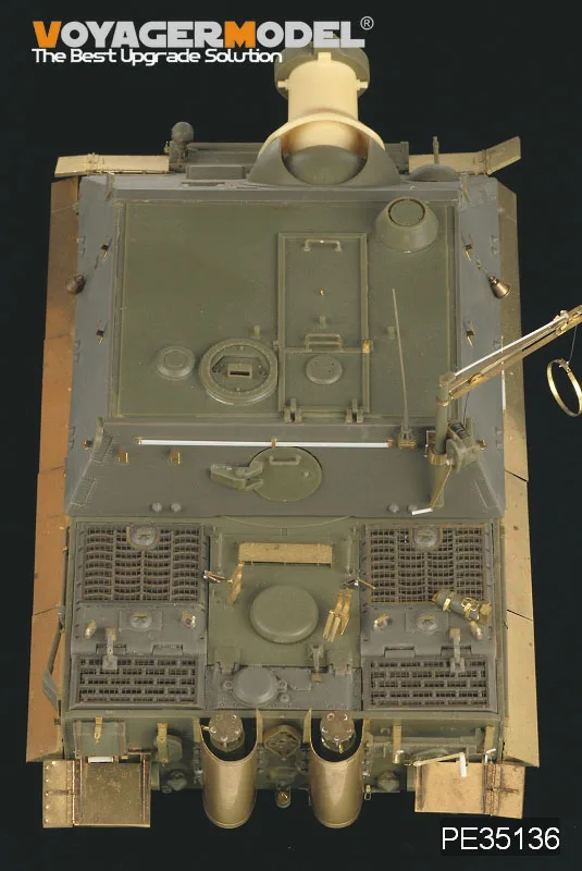 Tanque de Assalto Passatempo Modelo Voyager Assalto Tigre & Rdquo Upgrade Metal Gravura Kit Afv Knl Pe35136 6 Brinquedos e hobbies