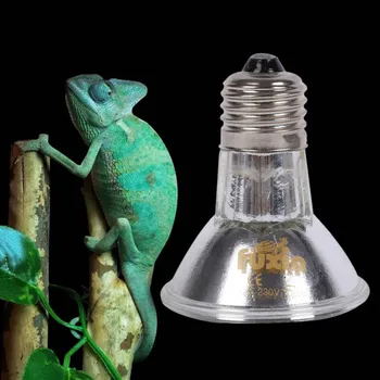 

UVA UVB E27 220V Pet Reptile Halogen Spotlights Full Spectrum Basking Lamp Bulb 25/50/75/100W High Power
