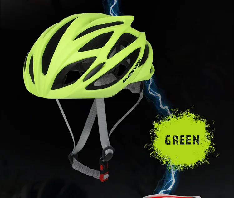 QUESHARK супер легкий велосипед шлем черный Велоспорт Шлемы защита головы интегрально формованный горный велосипедный шлем