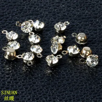 

Sew On Rhinestone Zircon Crystals Loose Rhinestones For Decoration Clothes Transparent SS16/SS18/SS20 Rhinestones For Clothes