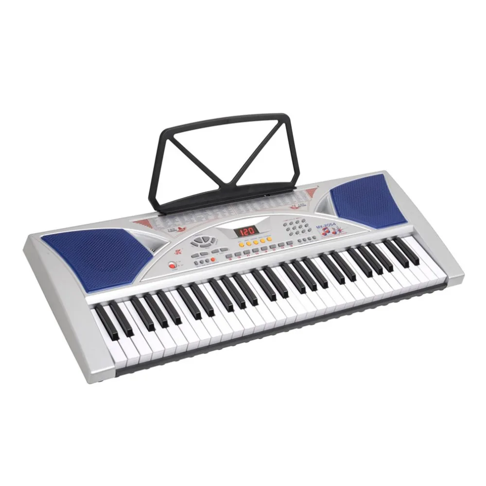 

54 Keys Digital Electronic Keyboard 54 Keys Smart Teaching Electronic Organ LED Display 16 Levels Volume Electric Piano 2018 hot