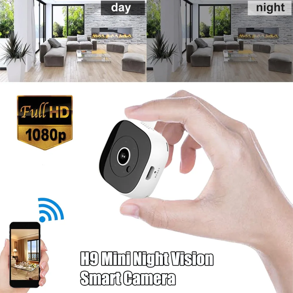 

Mini HD 1080P Portable Wearable Micro Smart Camera Night Vision Movement DV Camera 1080P Camera Night Vision