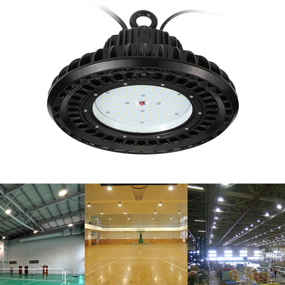 

100W High Bay Light 85-265V 11000LM 105LED Mining Industrial Light LED Ceiling Spotlight For Warehouse Factory Market
