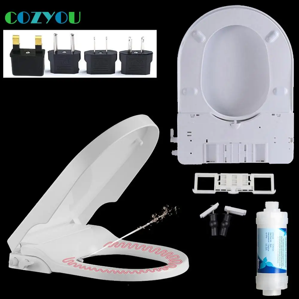COZYOU Bidet Heating toilet seat U Type slow close PP Material Voltage