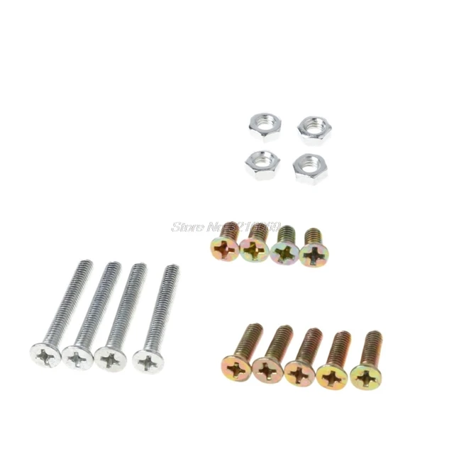 Aluminum Router Table Insert Plate w/ 4 Rings Screws For Woodworking Benches