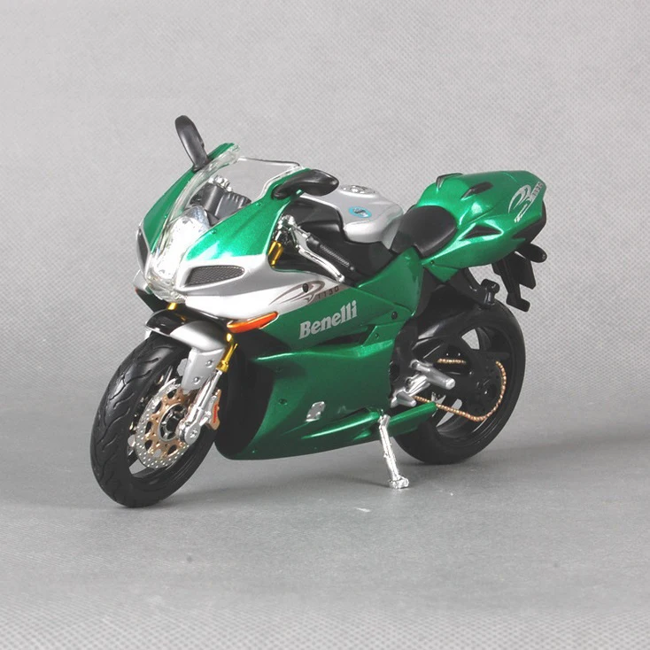 

Maisto 1/12 Motorcycle Model Benelli Tornado 1130 Mteal Diecast With Box Green Motor Bike Kids Collections Gift