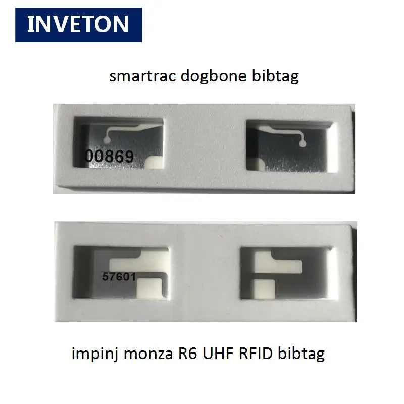 500 шт./лот напечатанный номер Результат гонки синхронизации UHF RFID пена тег impinj Monza R6 uhf rfid метка наклейка нагрудник метки для бега марафон